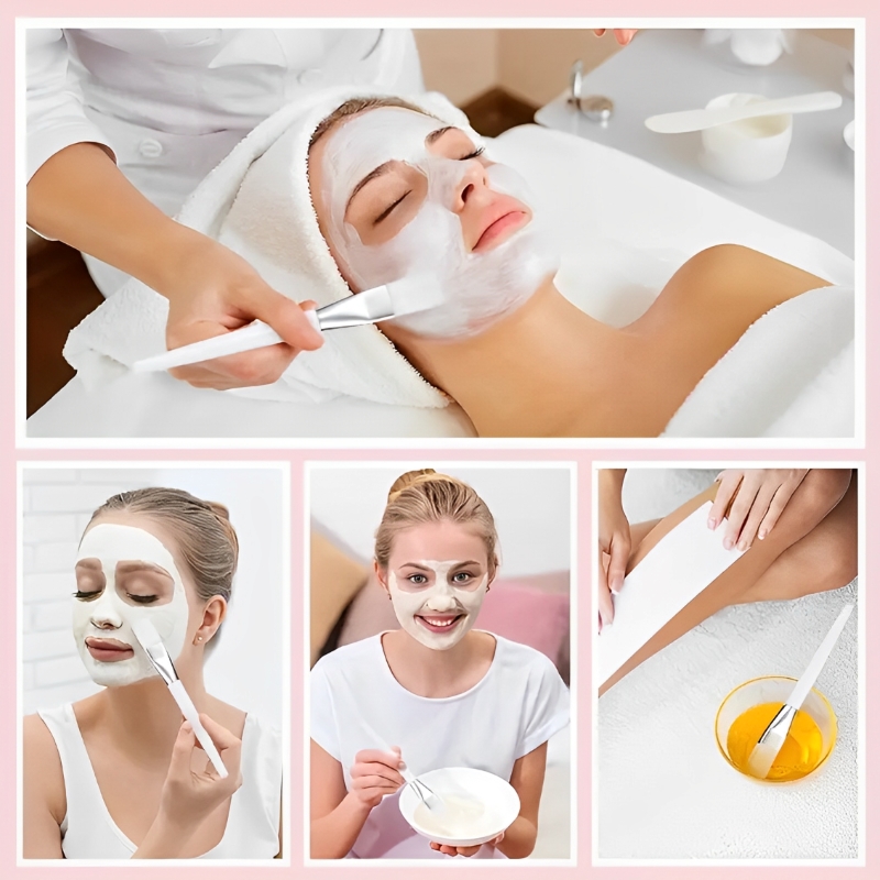 12pcs/set Facial Mask Brushes  - Skincare Indonesia 评论和价格