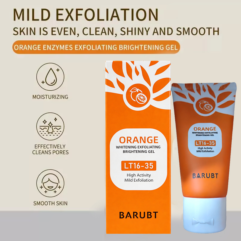 50g Orange Exfoliating Gel For - Aha Bha Exfoliant 评论和价格