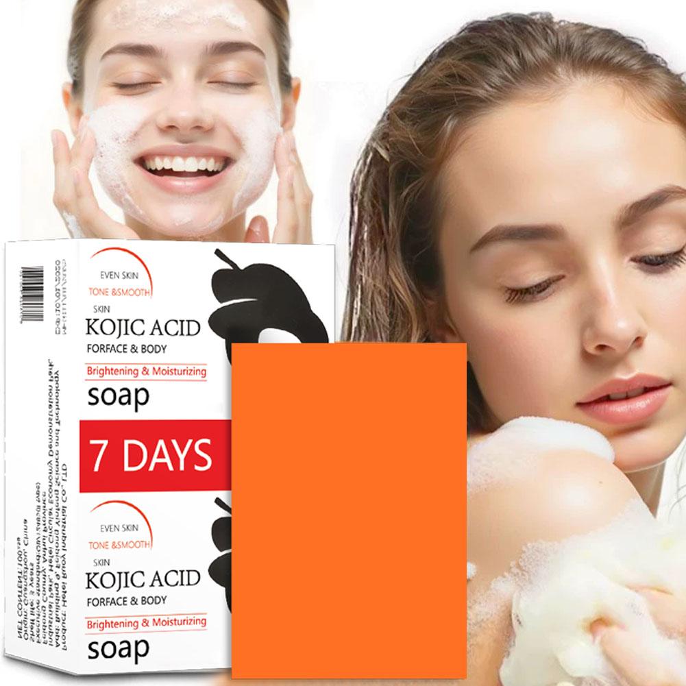 1/3/5Pcs Turmeric Soap Lemon A - Kojic Acid Soap 评论和价格