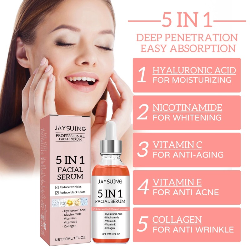 Jaysuing 5 In 1 Facial Serum M - Niacinamide Brightening Serum 评论和价格