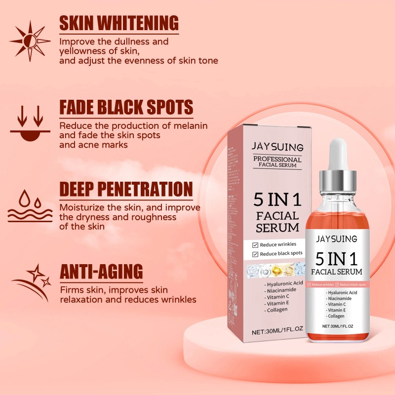 Jaysuing 5 In 1 Facial Serum M - Niacinamide Brightening Serum 评论和价格