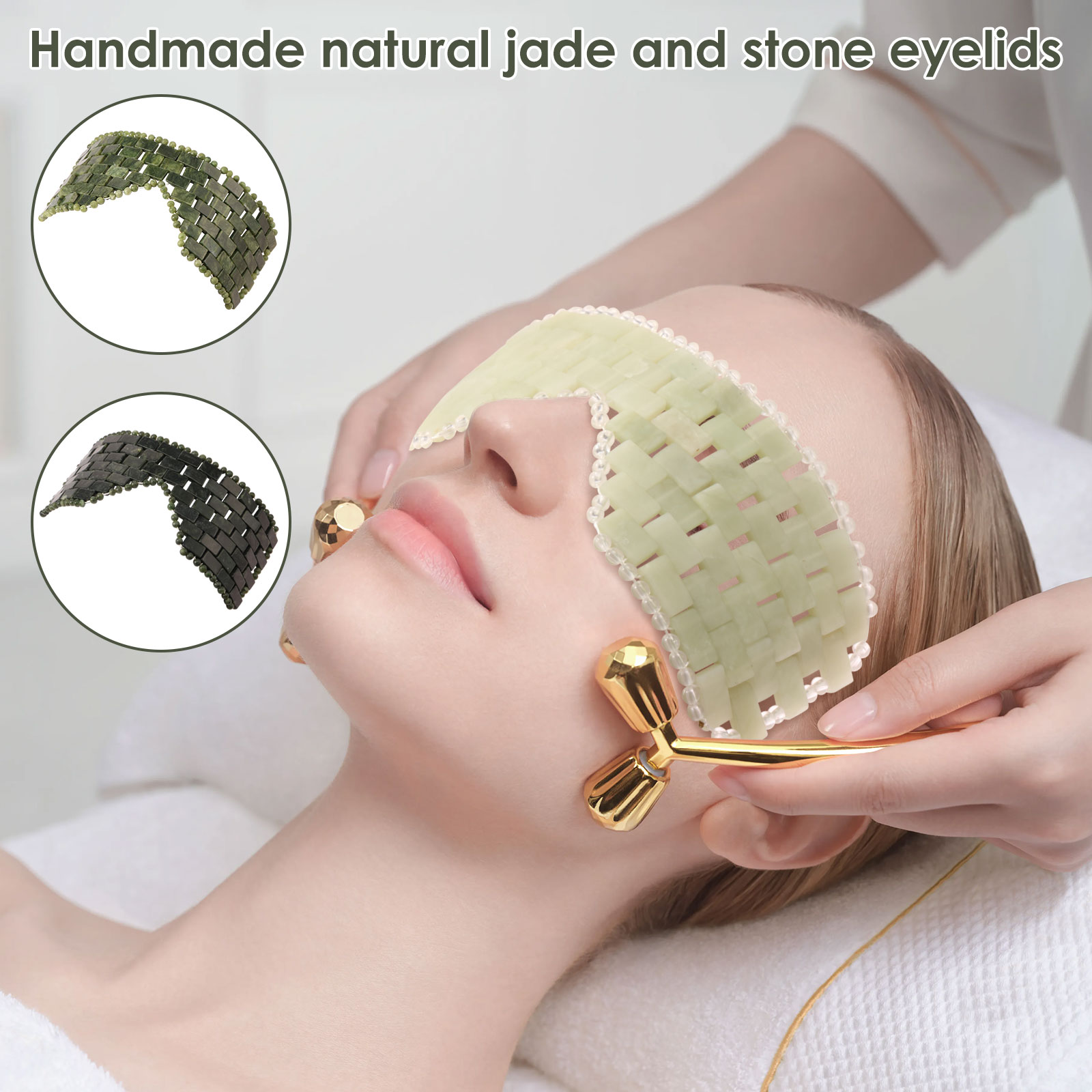 Jade Eye Mask Portable Jade St - Skincare Indonesia 评论和价格