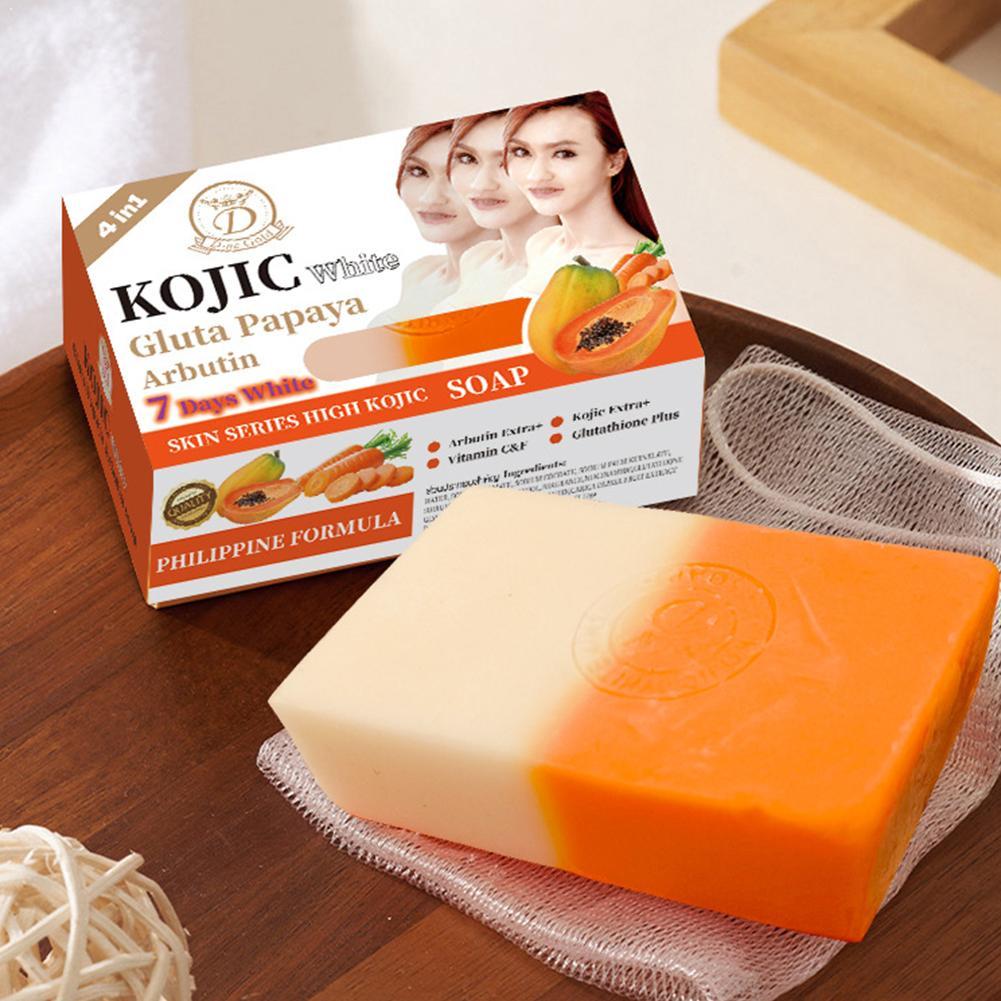 Papaya & Turmeric Handmade Soa - Kojic Acid Soap 评论和价格